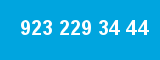 923 229 34 44 923 229 34 44